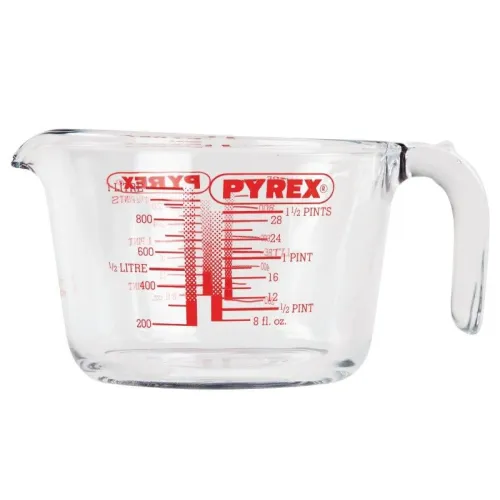 Pyrex glazen maatbeker 1 liter